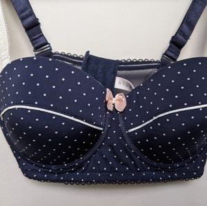 Anthropologie Blush Bra